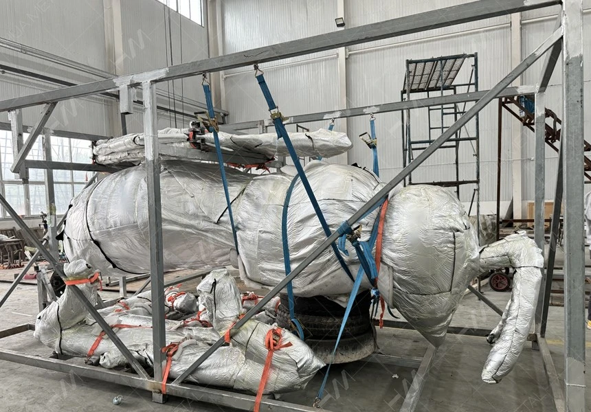 Stainless steel bee sculpture frame packing Stainless steel bee sculpture frame packing